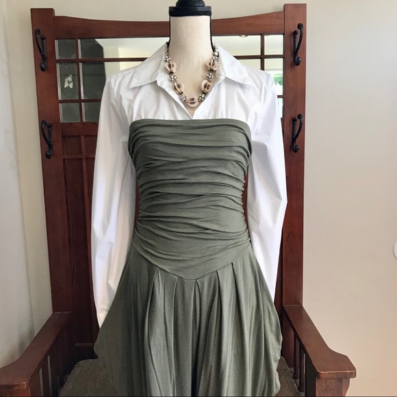 LAST ONE 3X Plus Size Strapless Jumpsuit - Picture 2 of 8